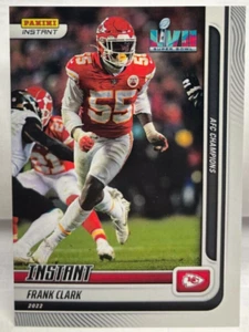 Frank Clark 2022/2023 Panini Instant Super Bowl LVII AFC Champ#258 CHIEFS SP/423 - Picture 1 of 2