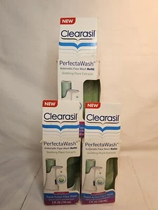 Menge 3 Clearasil Perfecta Gesichtswasser 5 Unzen Nachfüllpack Ultra beruhigender Pflanzenextrakt 2013 - Bild 1 von 10