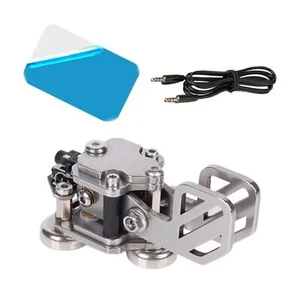 Klucz CW Automatyczny radio krótkofalowe Morse'a Przenośny kod Morse'a Podwójny klucz wiosłowy - Zdjęcie 1 z 12