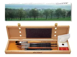 da Vinci Watercolor Series 5240 Deluxe Paint Brush Set, Natural Hair and - Picture 1 of 4