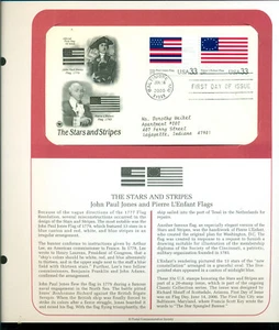 Postal Commemorative Society First Day covers -- Stars & Stripes, #3403a-h - Picture 1 of 4