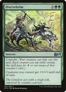 4x Overwhelm - NM/LP - Magic 2015 - SPARROW MAGIC - Picture 1 of 1