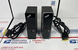 Lot of 2 Lenovo Thinkpad OneLink Pro Docks Station DU9033S1 - NEXT DAY -WARRANTY - Picture 1 of 8