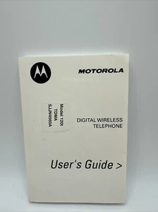 Manuel d'utilisation Motorola 120t notice - Photo 1 sur 4