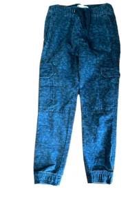 Abercrombie & Fitch comfort pants boys dark blue Small Size  10 Gently Used - Picture 1 of 4