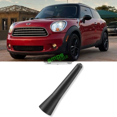 Mini Paceman R61 Bee-Sting 6 cm Nero Antenna per Albero Aereo Sportivo, JCW - Immagine 1 di 4