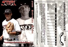Jason Clements 2003 Grandstand Lake Elsinore Storm #NNO Card *AutographDen*