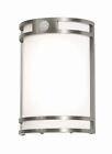 AFX - Elston - 1 Light Outdoor Wall Sconce-Brushed Aluminum Finish