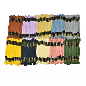 Anchor Thread Floss Skeins Stranded Cotton Sewing Cross Stitch Handcraft 100 Pcs - Picture 1 of 2