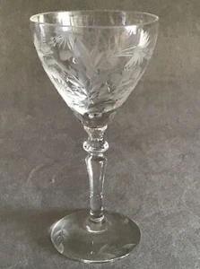 PV05754 Vintage Clear Libbey Rock Sharpe #2011-4 Likör Cocktail (5 1/4") - Bild 1 von 4