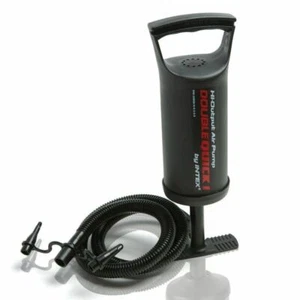 INTEX DOPPEL SCHNELL HANDPUMPE CAMPING SCHWIMMBAD SPIELZEUG AUFBLASBAR HOHE LEISTUNG - Bild 1 von 2