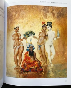 2003 *LIKE NEW* DELUXE NORMAN LINDSAY WATERCOLOURS 1897-1969, SIGNED, COMPLETE - Picture 1 of 23