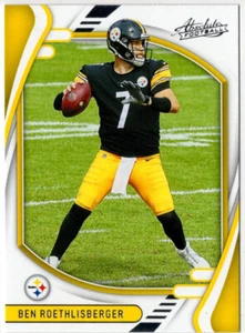 2021 Panini Absolute Football Ben Roethlisberger No. 94 Pittsburgh Steelers - Picture 1 of 2