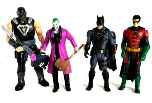 Batman Missions Figure Set DC Comics Action Figure Bane The Joker Batman & Robin - Picture 1 of 8