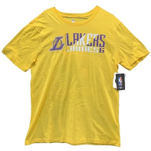 NWT LeBron James Shirt Los Angeles Lakers LA Tee Mens Large NBA Basketball - Picture 1 of 8