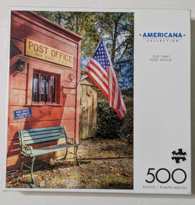 Americana Collection - Old Timey Post Office - Buffalo - 500 piece jigsaw puzzle - Image 1 of 3
