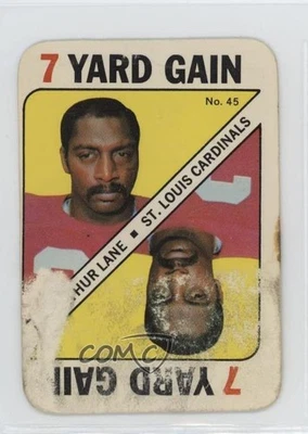 1971 Topps Game Cards MacArthur Lane #45 Rookie RC - Image 1 of 2