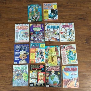 Cracked Magazine Lot of 14 1980s - Picture 1 of 6