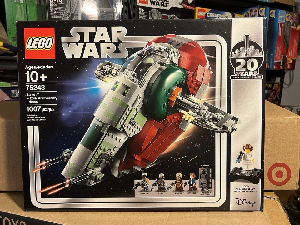 LEGO 75243 Star Wars Slave 1 Edición 20 Aniversario NUEVO SELLADO Caja RETIRADO Foto 1 de 1