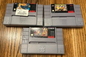 Carros Super Adventure Island Starfox The Lost Vikings Super Nintendo con protector - Imagen 1 de 4