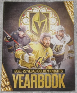 2021-22 Vegas Golden Knights Yearbook NHL Book Mark Stone Marchessault Karlsson - Picture 1 of 3