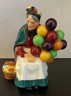 Vintage Royal Doulton Figurine THE OLD BALLOON SELLER No Chips HN 1315 - Image 1 of 4