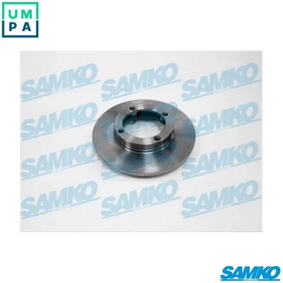 2x BRAKE DISC S5011P FOR SUZUKI SUPER/CARRY/Bus LJ80 CAPPUCCINO FRONTE ALTO 1.0L - Image 1 of 4