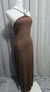 De La Vali Dress s.12 NWT 'Cher' Brown $539 - Picture 1 of 9