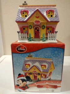 Department 56 Disney’s Mickey’s Merry Christmas Village Minnie’s House - Imagen 1 de 14