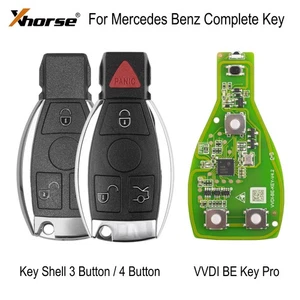 Llave profesional Xhorse VVDI BE 5 piezas con carcasa de llave para llave para Mercedes Benz llave completa - Imagen 1 de 22