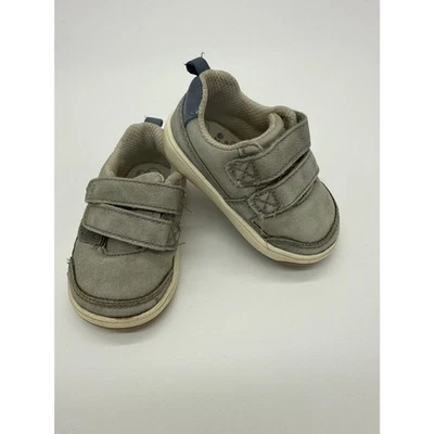 Surprize By Stride Rite Prana 学步儿童 男孩 3M 灰色运动鞋 — 第 1/4 张图片