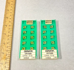 CERATIP CR7025 CCMH21.51HQ Lathe Turning Carbide 20 Inserts - Picture 1 of 5