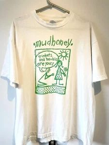 Rare Vintage Mudhoney 90s "Trinkets And Baubles Are Yours" T-Shirt XL Grunge - Picture 1 of 9