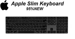 Apple Magic Numeric Keyboard for Mac / iMac models Silver/Black A1843 - Picture 1 of 7