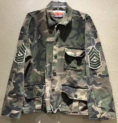 Vintage Winchester Mens Suit Camouflage Hunting Shirt Jacket & Pants Size L Camo - Image 1 of 4