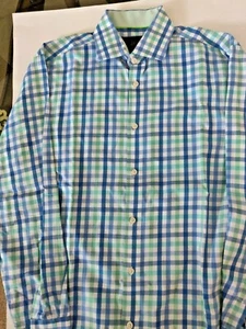 Camisa para hombre Tattersall London manga larga, multicolor, 15 1/2 - 32/33, algodón - Imagen 1 de 3