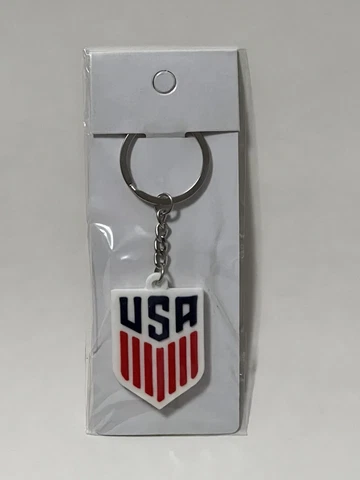 NEW United States Of America USMNT USWNT Logo Keychain Soccer Football USA Cover