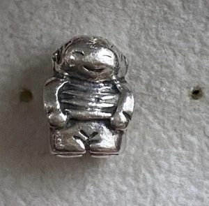 Pandora Sterling Silver Retired Little Boy Charm, HM 925 Ale, Pandora - Picture 1 of 6