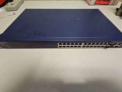 Netgear ProSafe FS728TP v2 Network Switch 24-Port  - Image 1 of 4