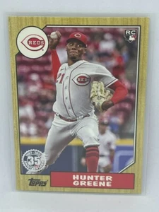 Hunter Greene Rookie 1987 Retro 2022 Topps Update Series # 87TBU-2 - Bild 1 von 2