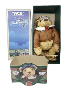 Ace The Texaco Bear Second Edition 1998 Neu mit Etikett in Box USA Komplett NEU - Bild 1 von 5