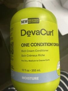 DevaCurl One Condition Original Rich Cream Conditioner 12 oz - Picture 1 of 1