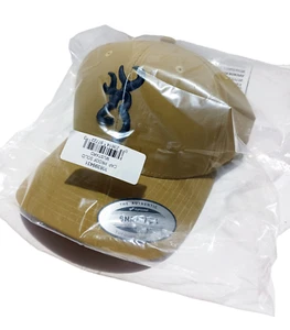 Browning Snapback Hat with logo, Mustard - Picture 1 of 4