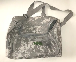 National R!fle Association Grey Desert Digital Camo NRA Duffle 16" x 10" Bag - Picture 1 of 7