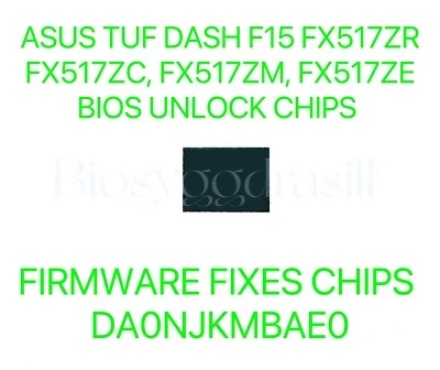 ASUS TUF FX517ZR, FX517ZC, FX517ZM, FX517ZE, CHIP BIOS SIN CONTRASEÑA DA0NJKMBAE0 Foto 1 de 2