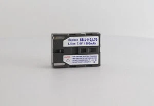 Li-ion Battery for Samsung SB-L110, SB-L70/L70A/L70R/LS70AB, SB-L220/LS110/LS220 - Picture 1 of 2