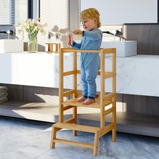 Torre di Apprendimento in Legno Sedia per Bambini Learning Scaletta Torre