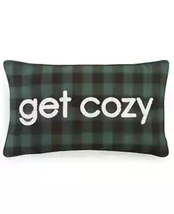 Lacourte ""Get Cozy"" 14"" x 24"" dekoratives Kissen (NEU OHNE ETIKETT) - Bild 1 von 1