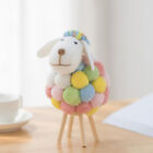  Figurines d'agneau décorations d'artisanat mouton poupée bébé jouet trucs animaux doux