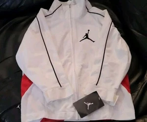 NWT JORDAN JUMPMAN  FULL ZIP Track Jacket Boys*** SIZE   4 * - Picture 1 of 6